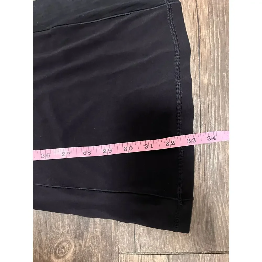 Aerie Offline Real Me Crossover Flare Leggings Black Yoga Pants S Lounge Gym - Picture 7 of 11